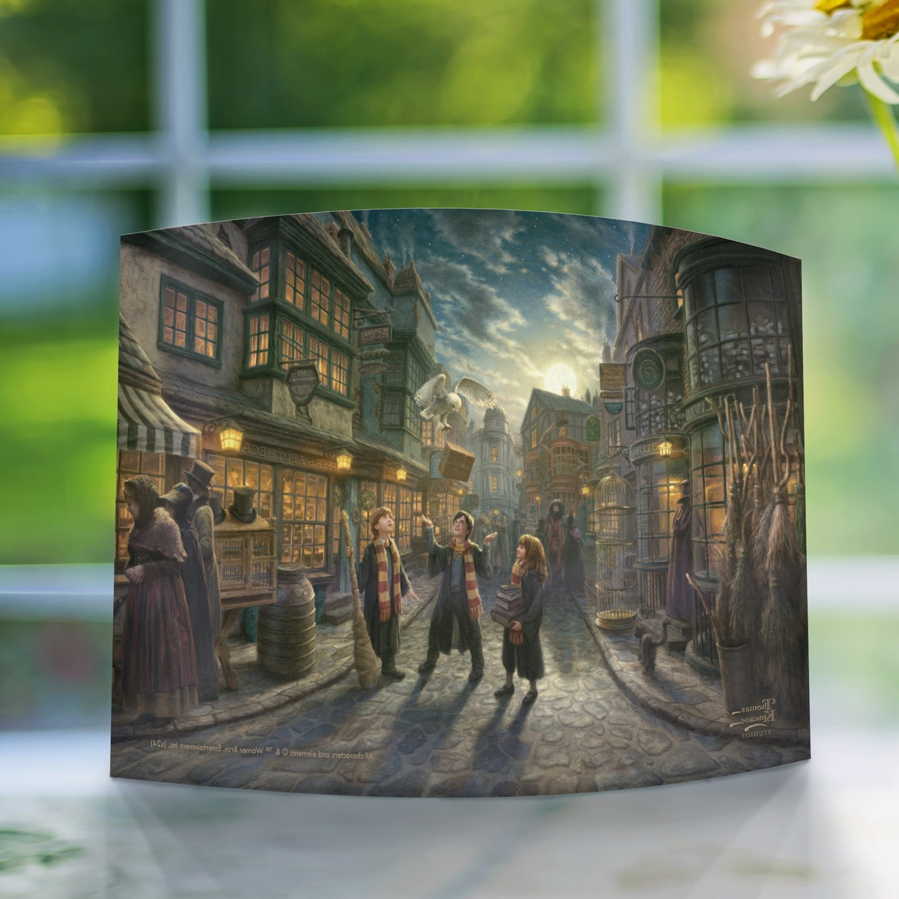 Harry Potter™ Thomas Kinkade Studios (Diagon Alley™) 10” x 7” Curved Acrylic Print ACP1007CUR824