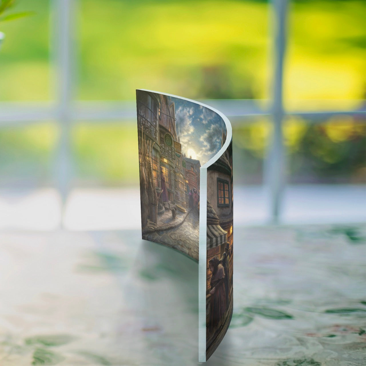 Harry Potter™ Thomas Kinkade Studios (Diagon Alley™) 10” x 7” Curved Acrylic Print ACP1007CUR824