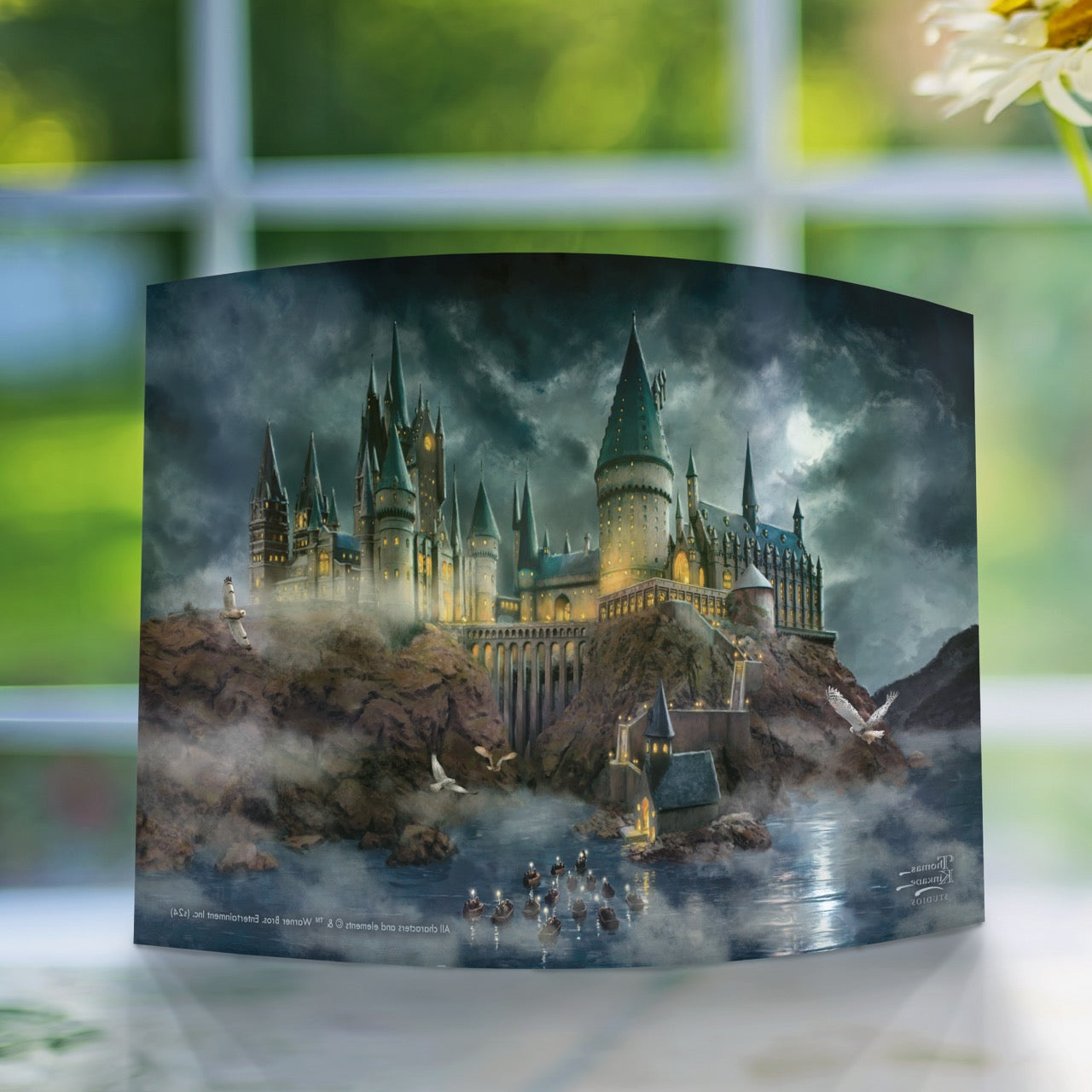 Harry Potter™ Thomas Kinkade Studios (Hogwarts Castle) 10” x 7” Curved Acrylic Print ACP1007CUR832