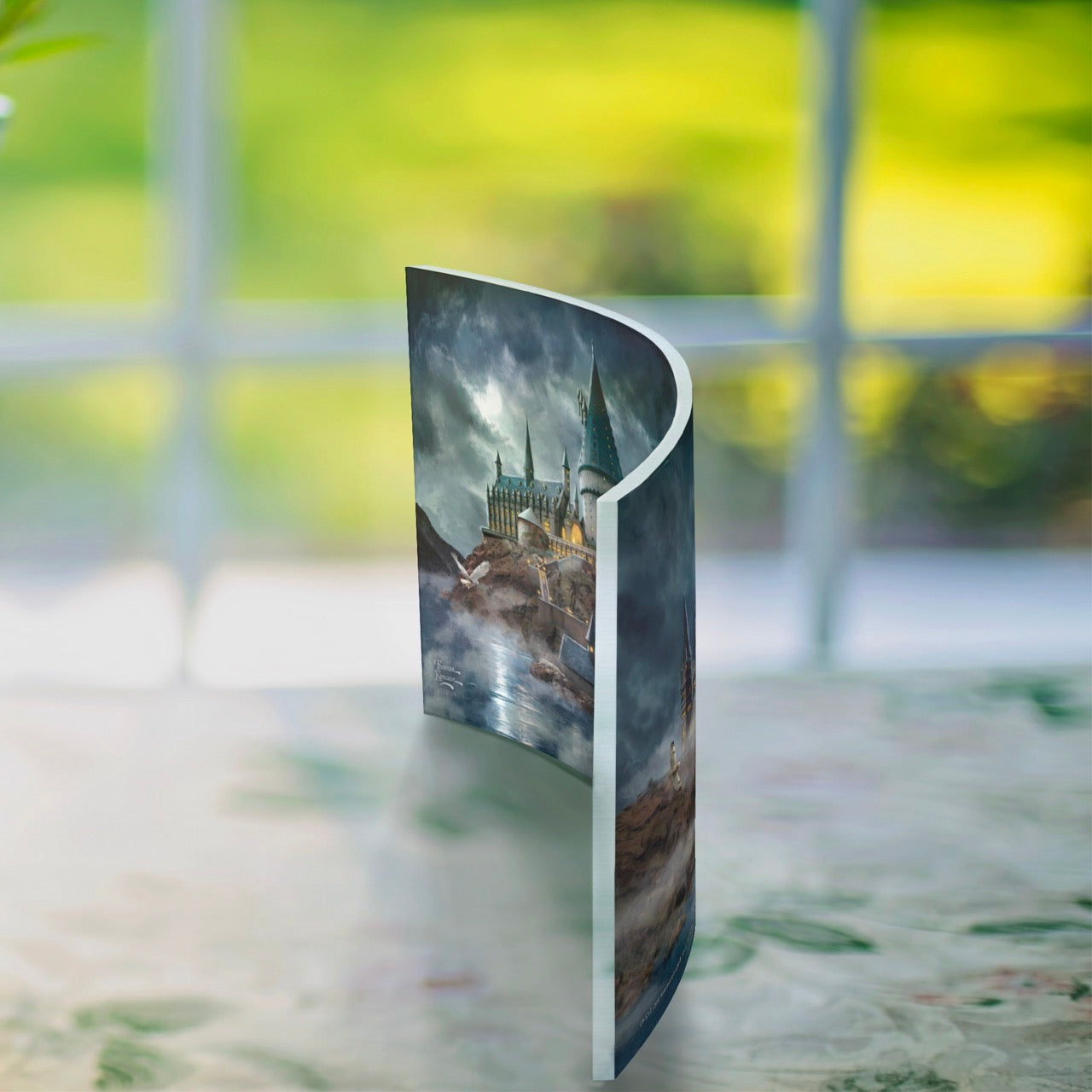 Harry Potter™ Thomas Kinkade Studios (Hogwarts Castle) 10” x 7” Curved Acrylic Print ACP1007CUR832