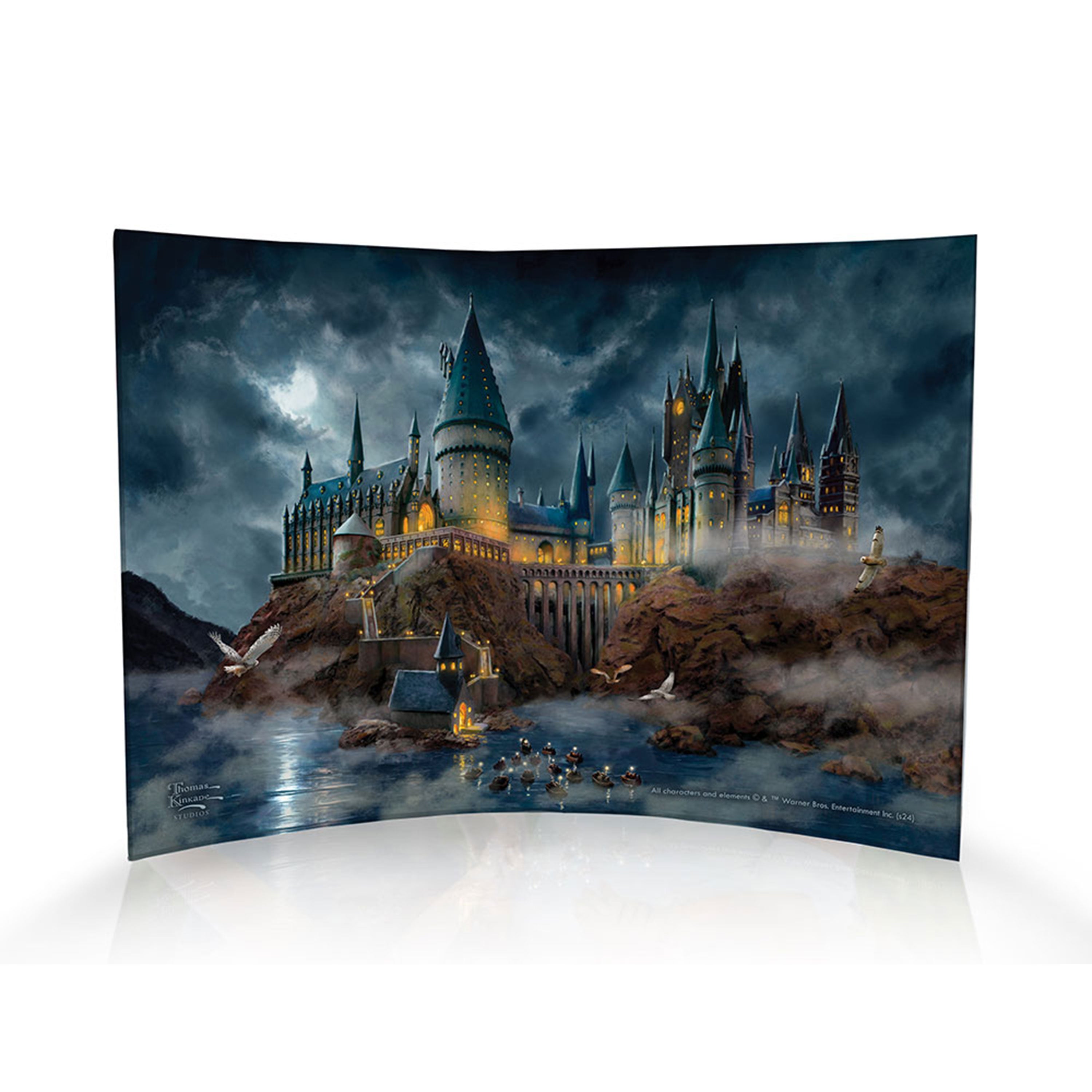 Harry Potter™ Thomas Kinkade Studios (Hogwarts Castle) 10” x 7” Curved Acrylic Print ACP1007CUR832
