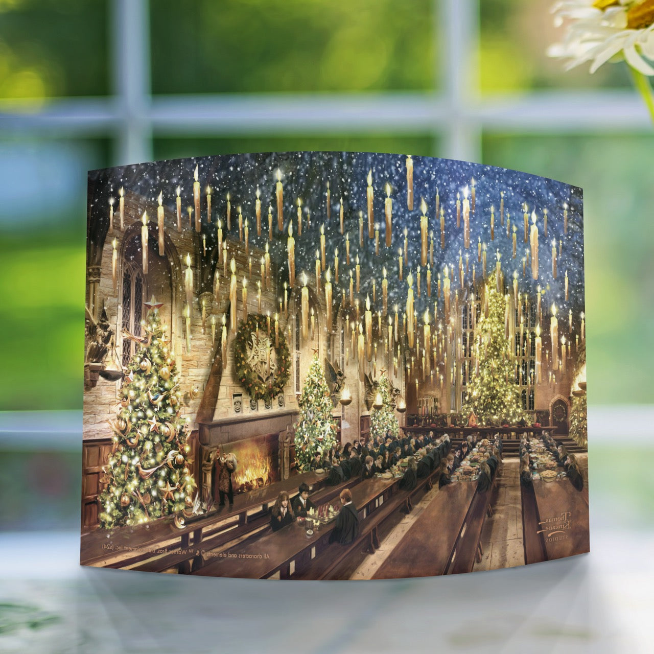 Harry Potter™ Thomas Kinkade Studios (Great Hall) 10” x 7” Curved Acrylic Print ACP1007CUR833