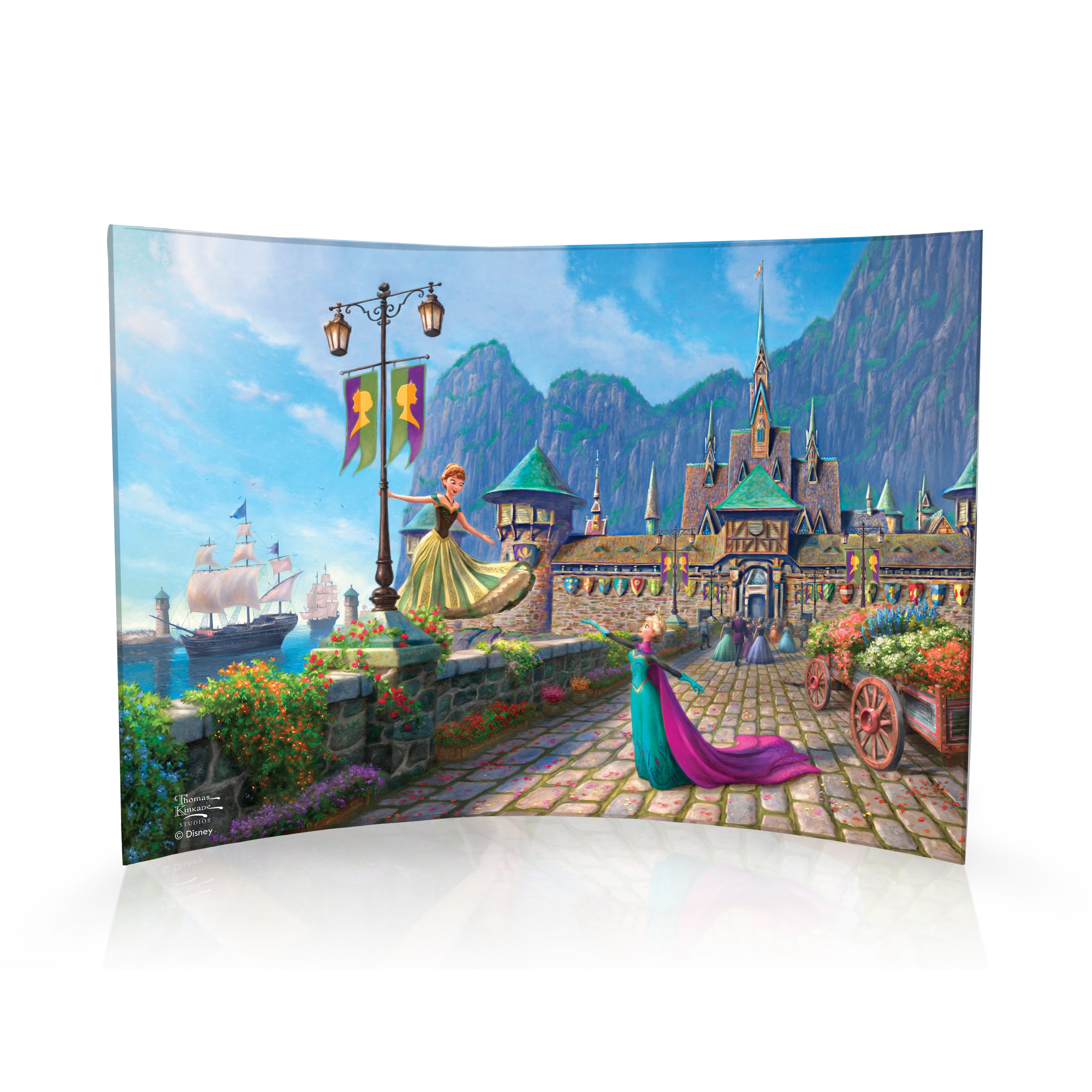 Disney (Frozen Celebration in Arendelle) 10 x 7 Curved Acrylic Print ACP1007CUR839