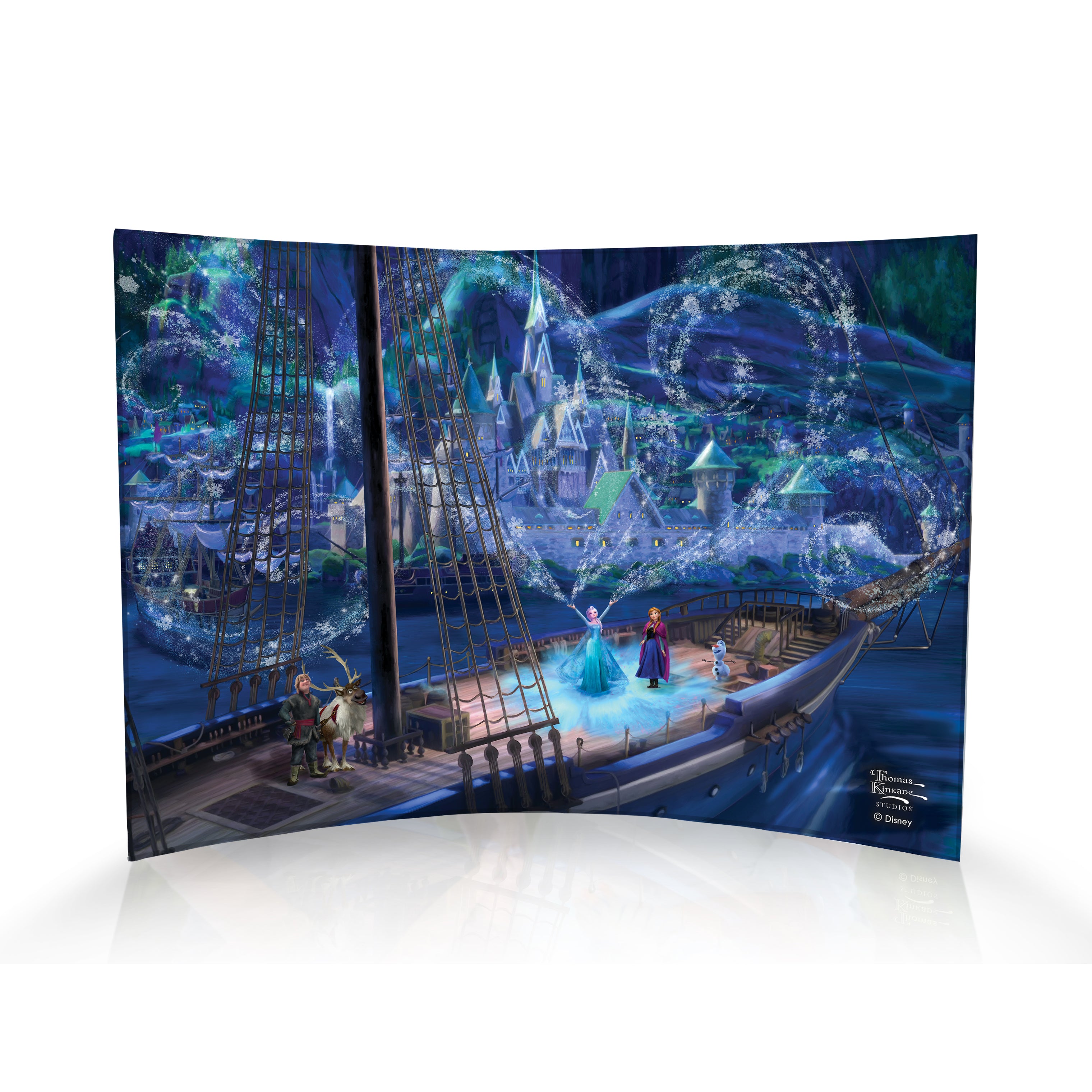 Disney (Frozen – Love and Magic) 10” x 7” Curved Acrylic Print ACP1007CUR872