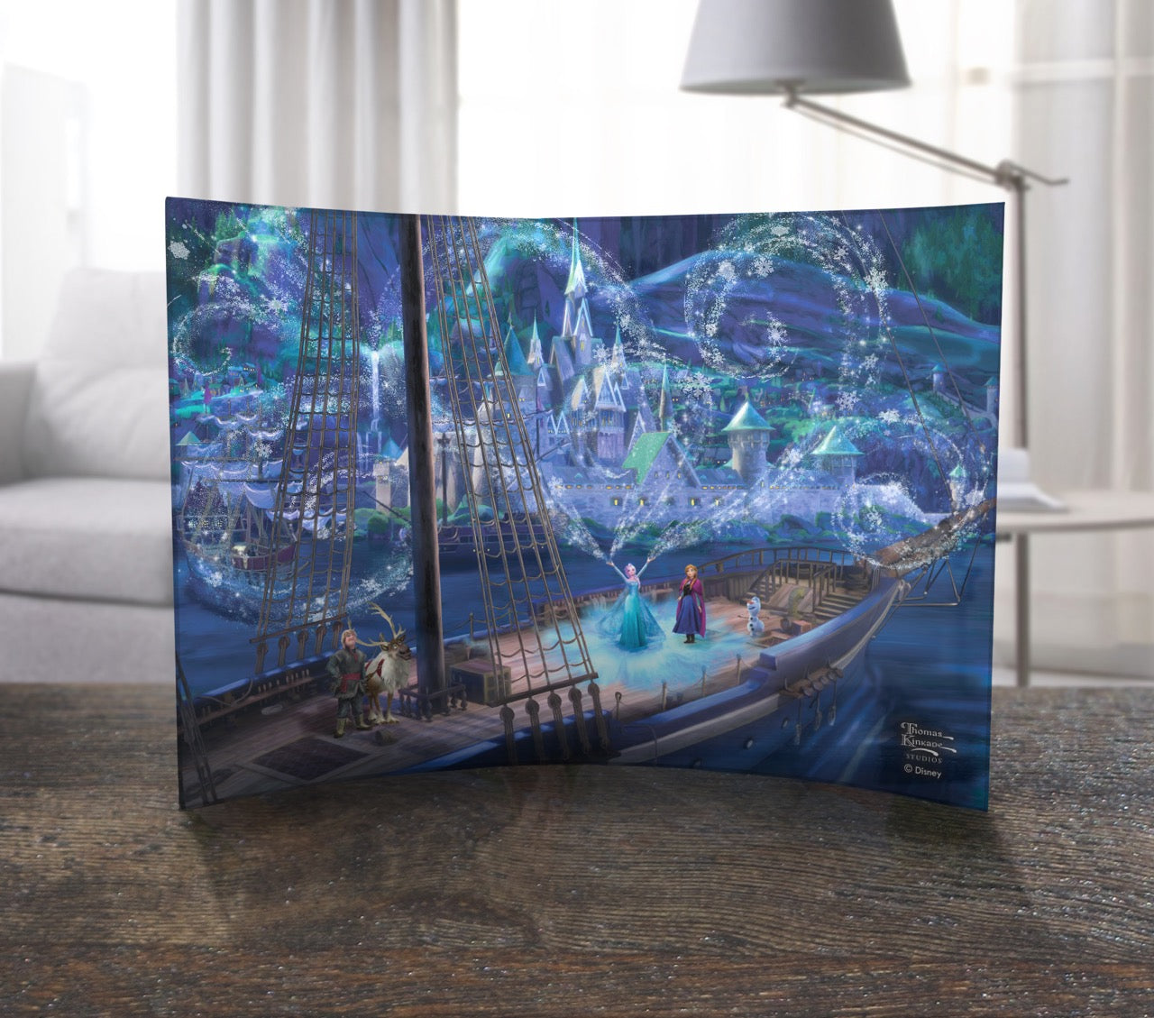 Disney (Frozen – Love and Magic) 10” x 7” Curved Acrylic Print ACP1007CUR872