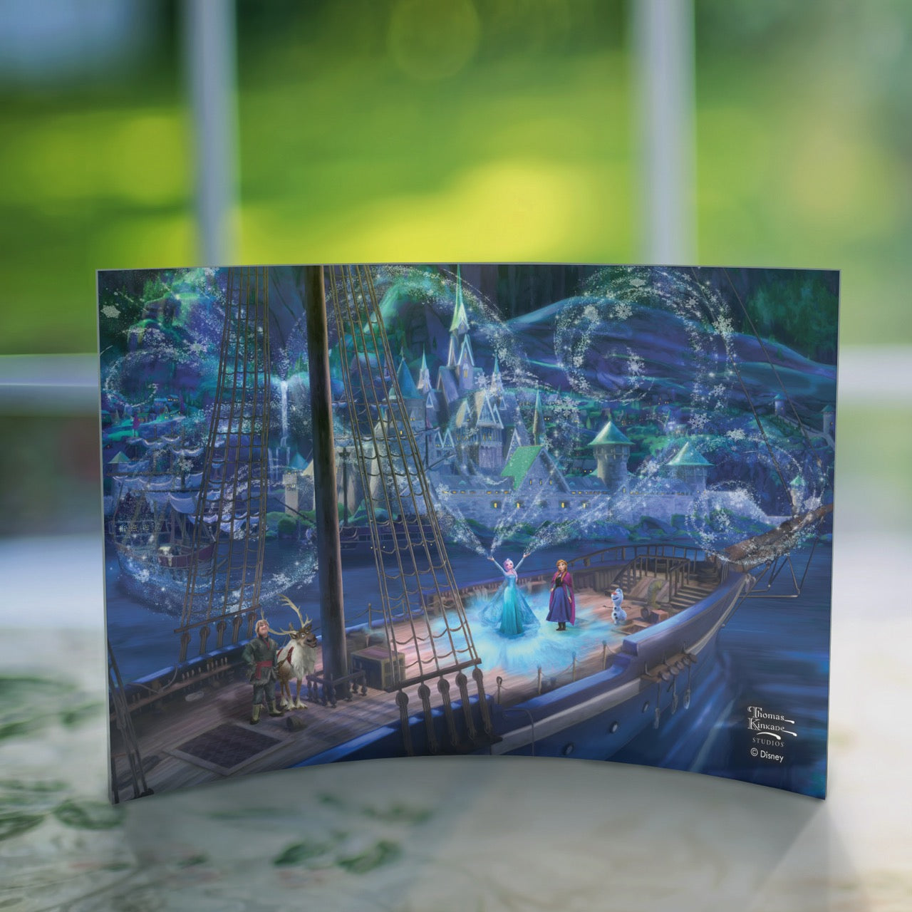 Disney (Frozen – Love and Magic) 10” x 7” Curved Acrylic Print ACP1007CUR872