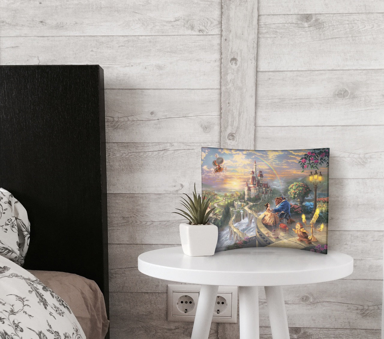 Disney (Beauty and the Beast Falling in Love) 12” x 10” Curved Acrylic Print ACP1210CUR172