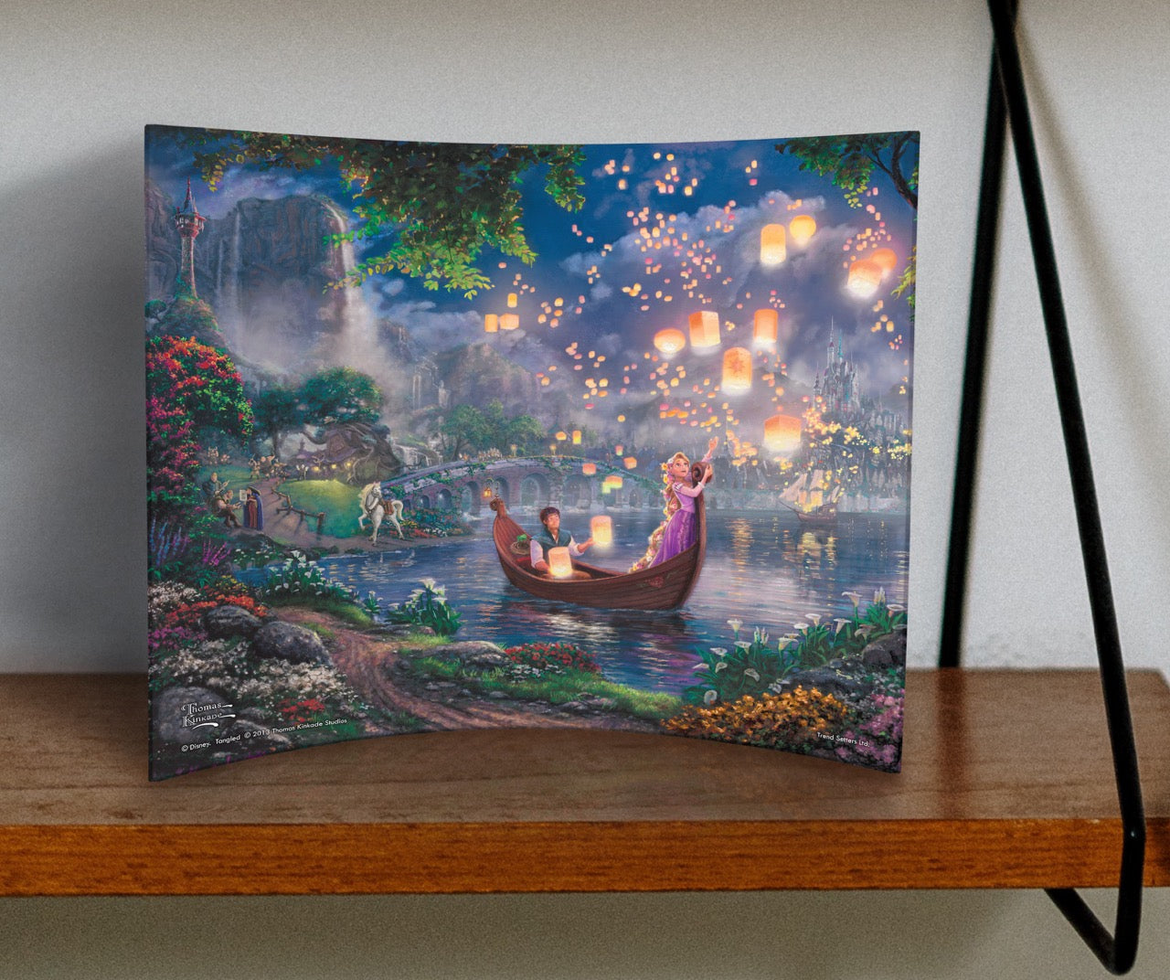 Disney (Tangled) 12” x 10” Curved Acrylic Print ACP1210CUR175