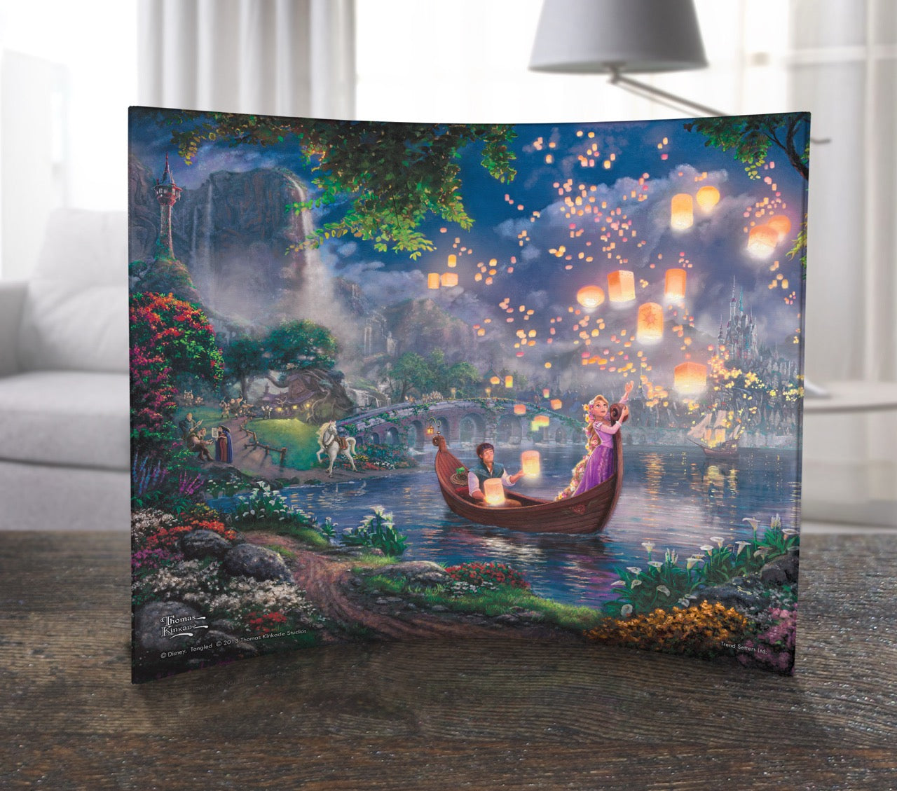 Disney (Tangled) 12” x 10” Curved Acrylic Print ACP1210CUR175