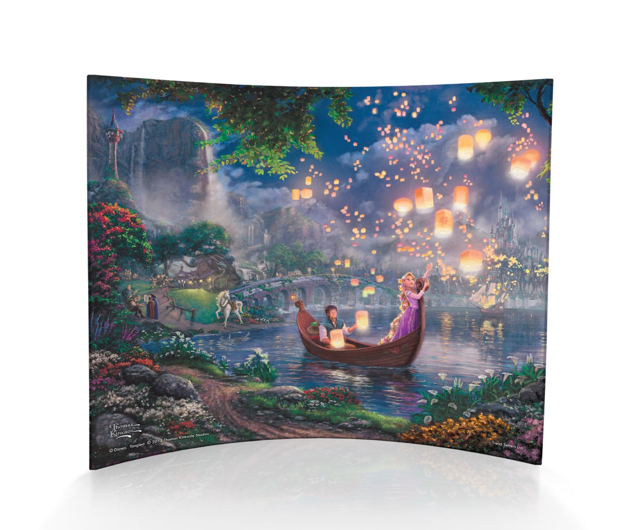 Disney (Tangled) 12” x 10” Curved Acrylic Print ACP1210CUR175