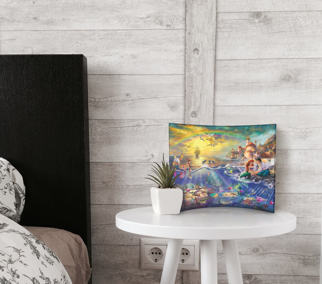 Disney (The Little Mermaid) 12” x 10” Curved Acrylic Print ACP1210CUR176