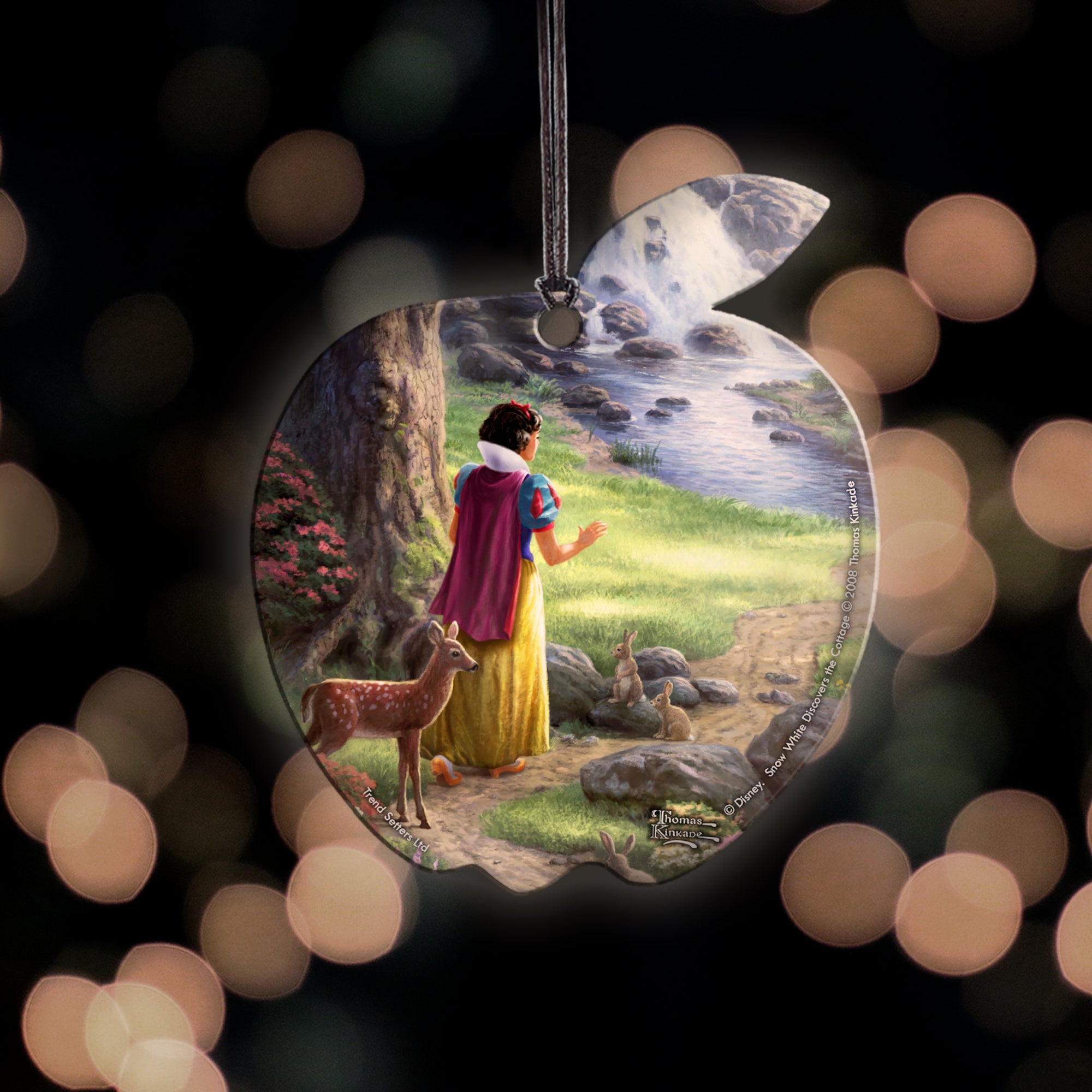 Disney (Snow White Discovers the Cottage) Hanging Acrylic Print ACPAPPLE194