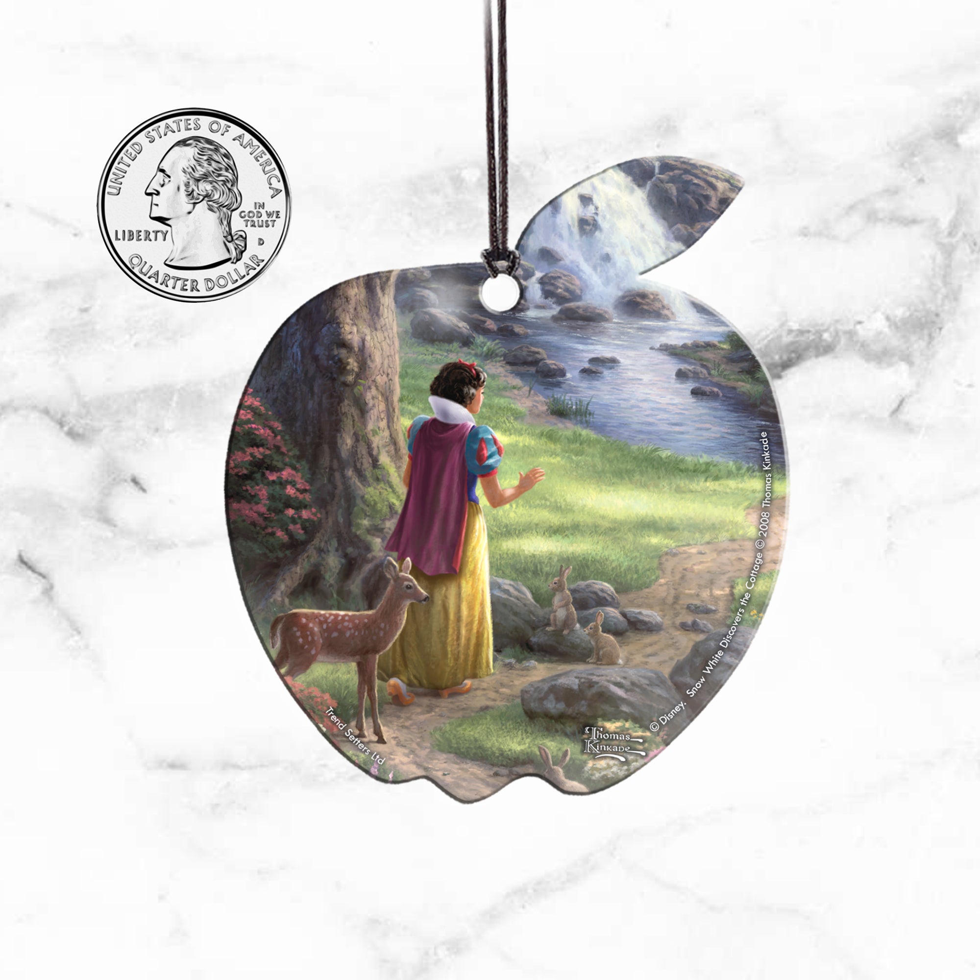 Disney (Snow White Discovers the Cottage) Hanging Acrylic Print ACPAPPLE194