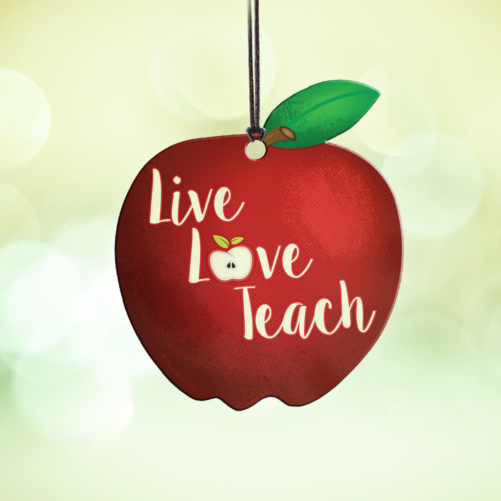 Career Collection (Live Love Teach) Hanging Acrylic Print ACPAPPLE298