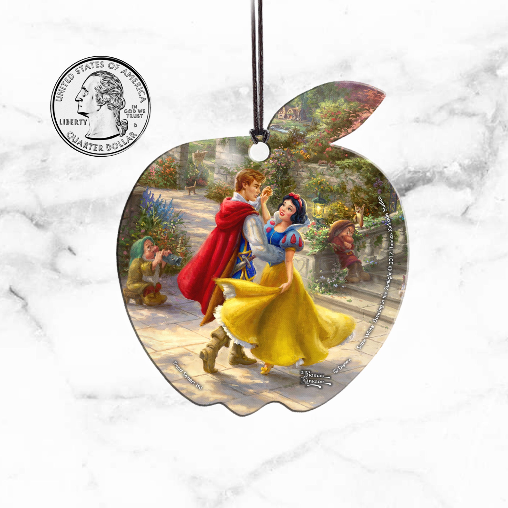 Disney (Snow White Dancing in the Sunlight) Hanging Acrylic Print ACPAPPLE329