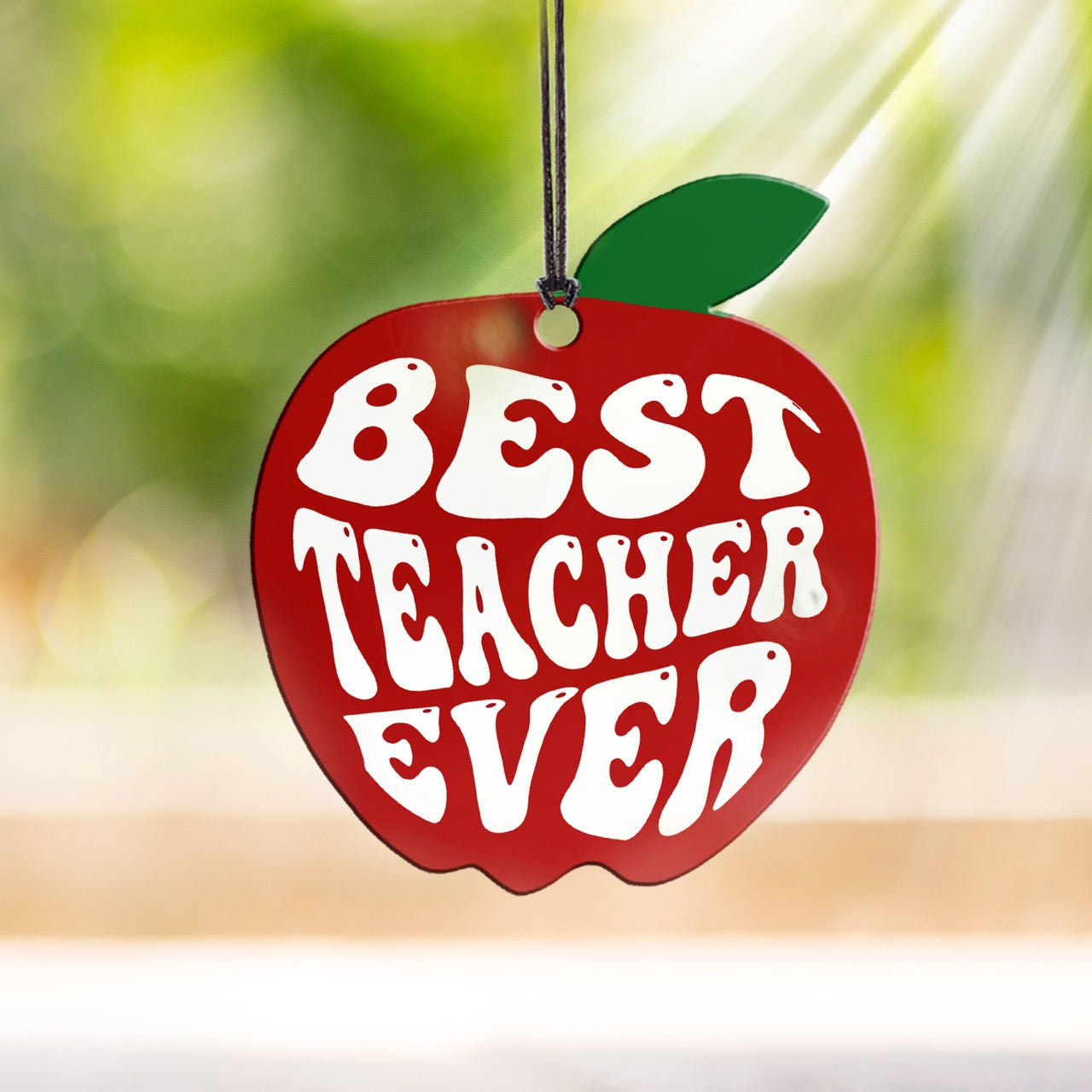 Trend Setters Original (Best Teacher Ever) Hanging Acrylic Print ACPAPPLE874