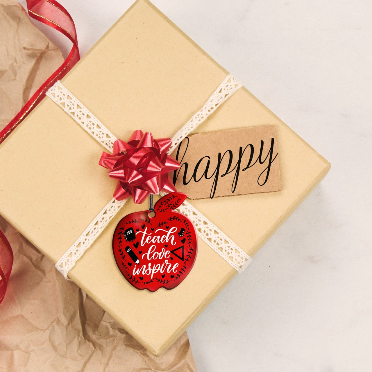 Trend Setters Original (Teach Love Inspire) Hanging Acrylic Print ACPAPPLE875