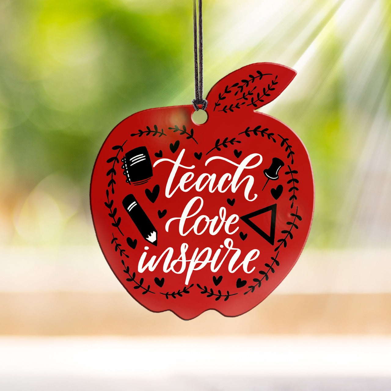 Trend Setters Original (Teach Love Inspire) Hanging Acrylic Print ACPAPPLE875