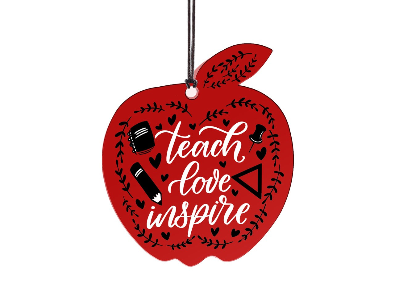 Trend Setters Original (Teach Love Inspire) Hanging Acrylic Print ACPAPPLE875