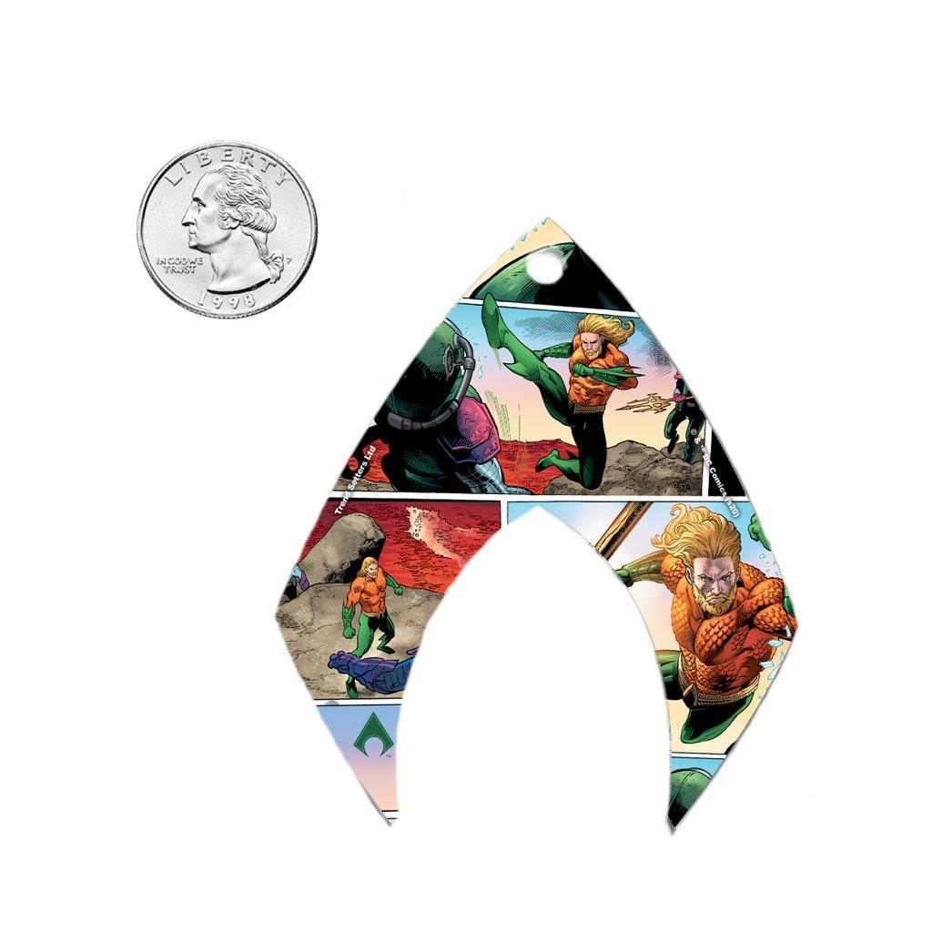 DC Comics (Aquaman - Captain Blonde Beard) Aquaman Logo Shaped Acrylic Print ACPAQUA610