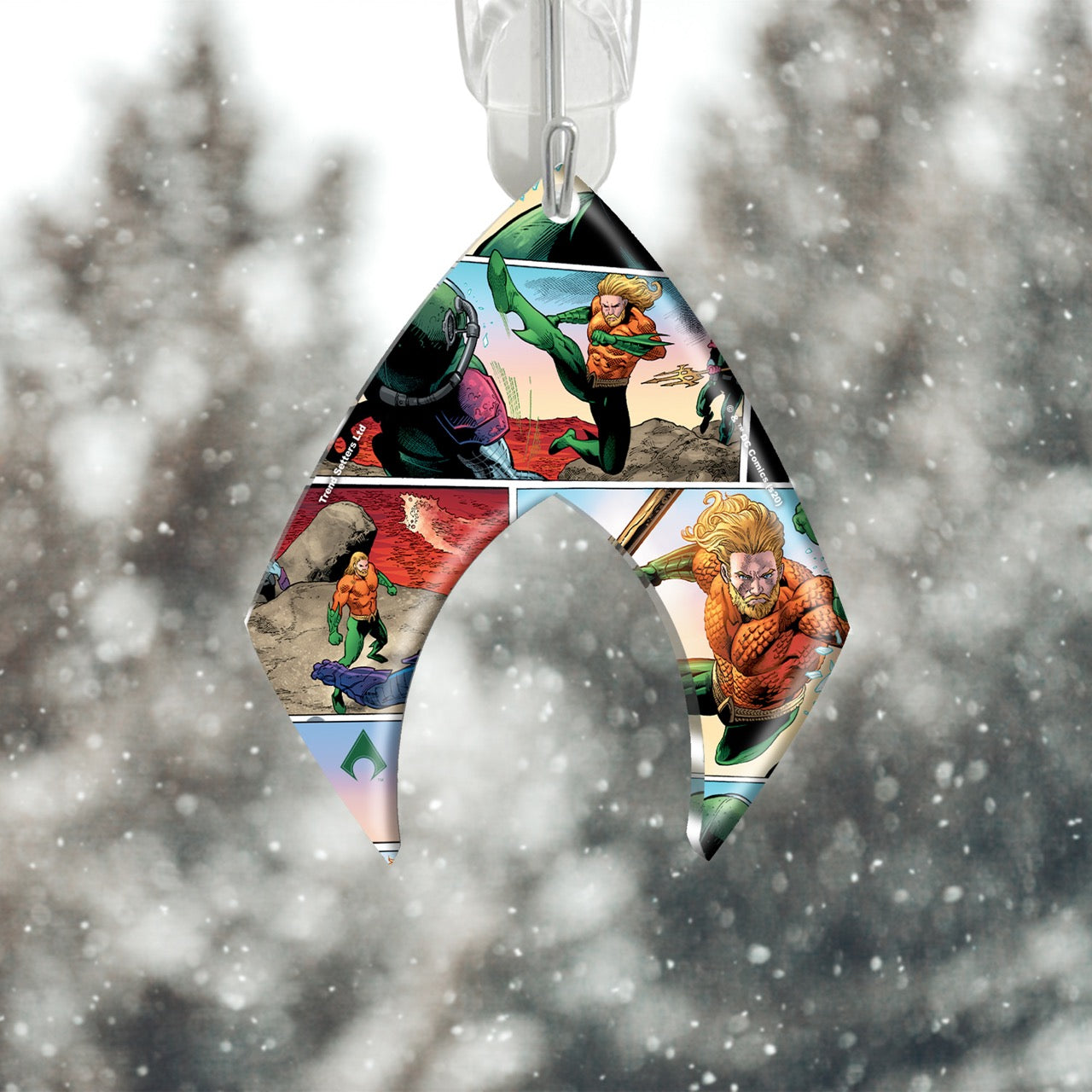 DC Comics (Aquaman - Captain Blonde Beard) Aquaman Logo Shaped Acrylic Print ACPAQUA610