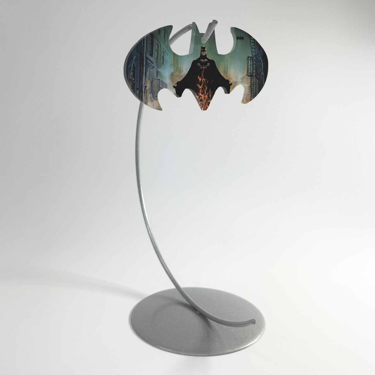 Batman: Arkham City (The Devil Of Gotham City) Bat-Shaped Acrylic Print ACPBAT608