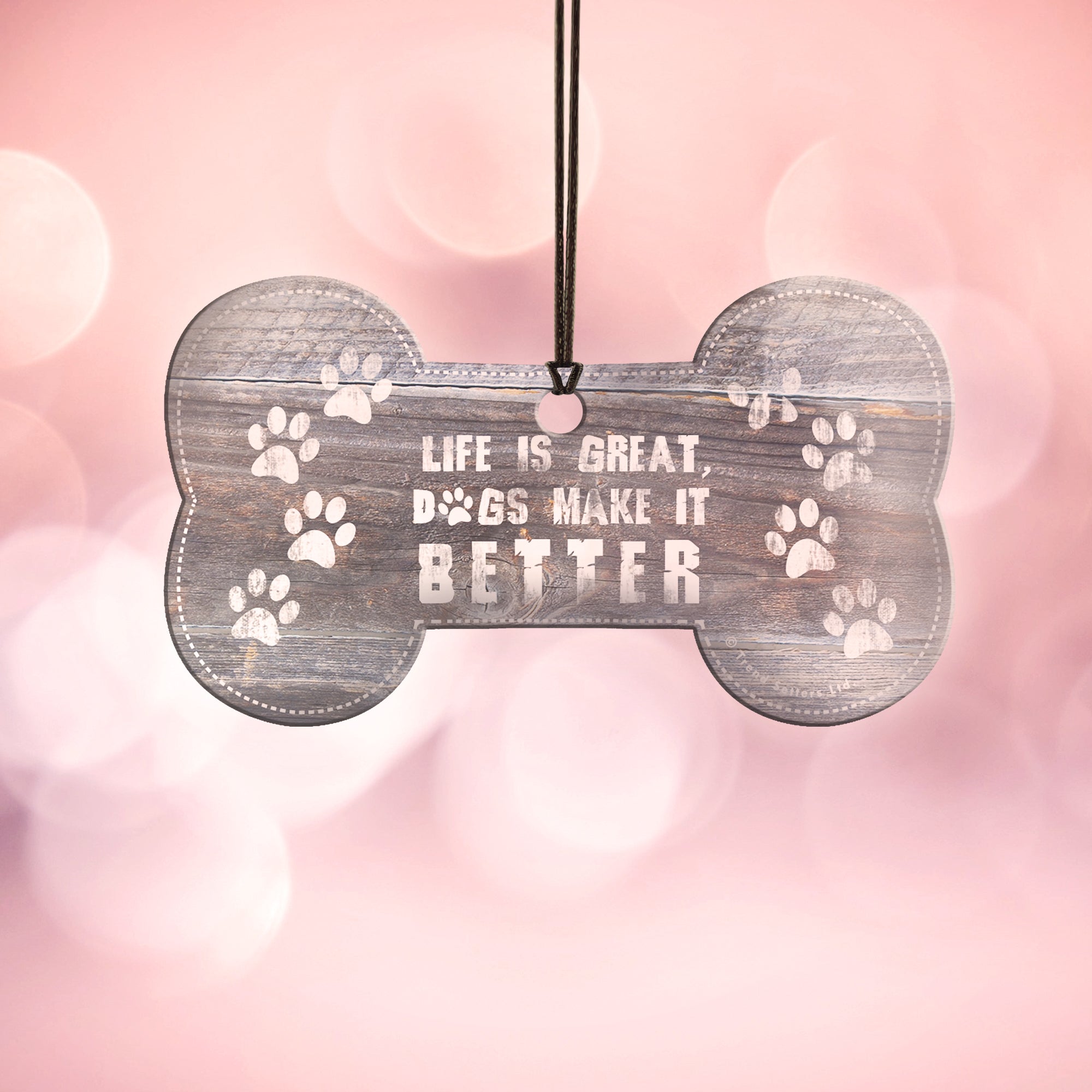 Pet Collection (Dogs Make It Better) Hanging Acrylic Print ACPBONE299