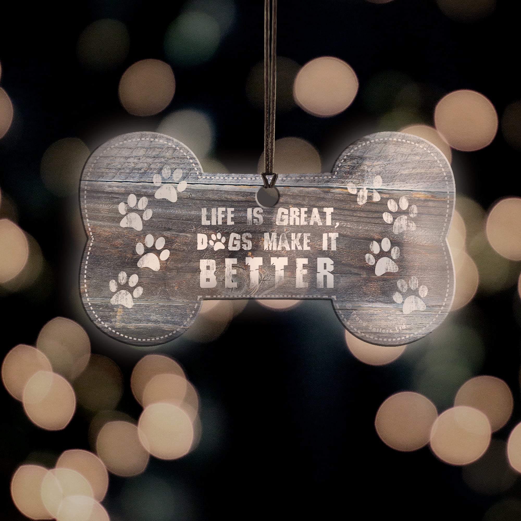 Pet Collection (Dogs Make It Better) Hanging Acrylic Print ACPBONE299