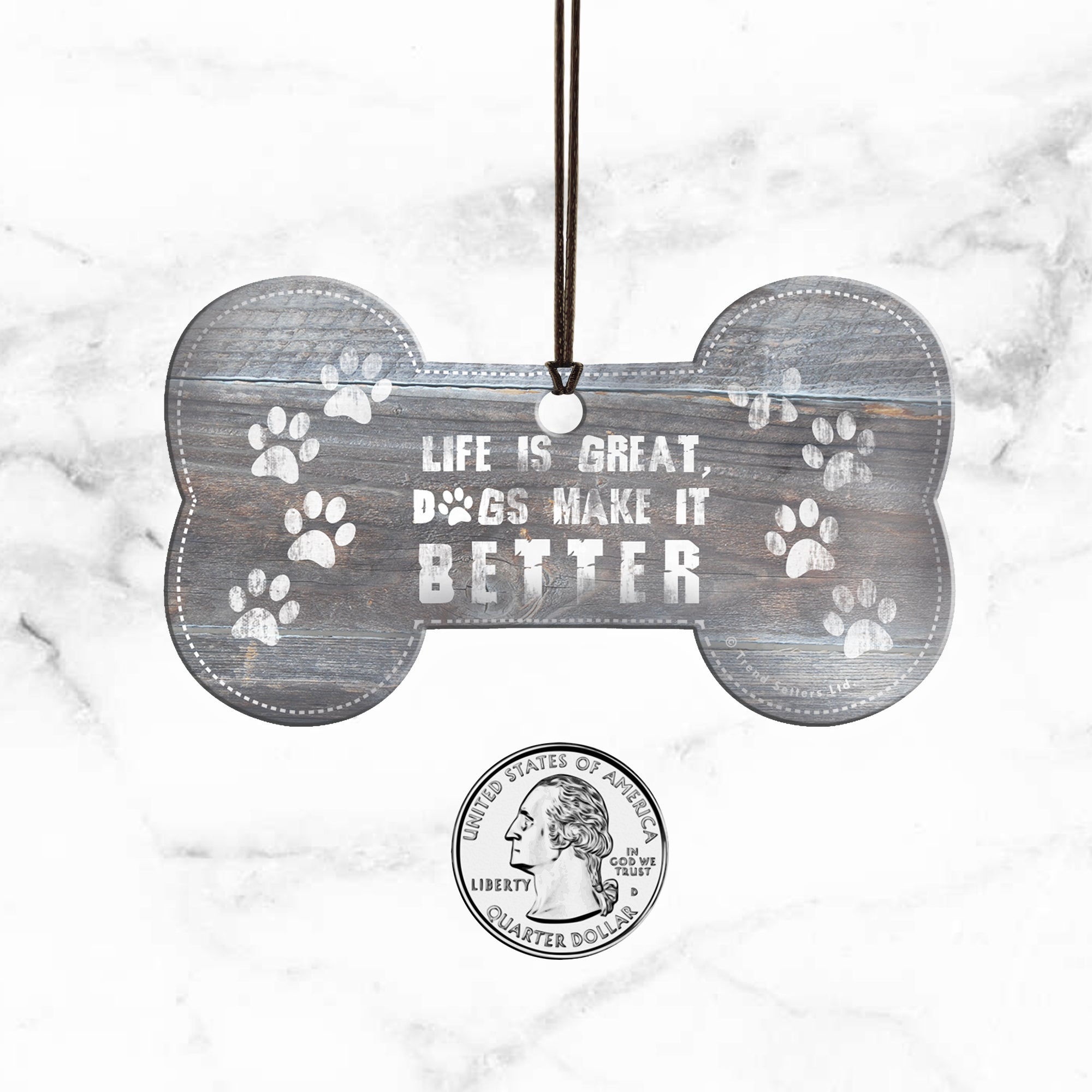 Pet Collection (Dogs Make It Better) Hanging Acrylic Print ACPBONE299