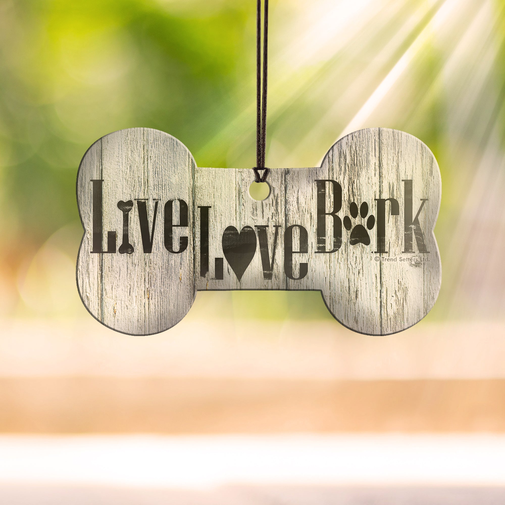 Pet Collection (Live Love Bark) Hanging Acrylic Print ACPBONE300
