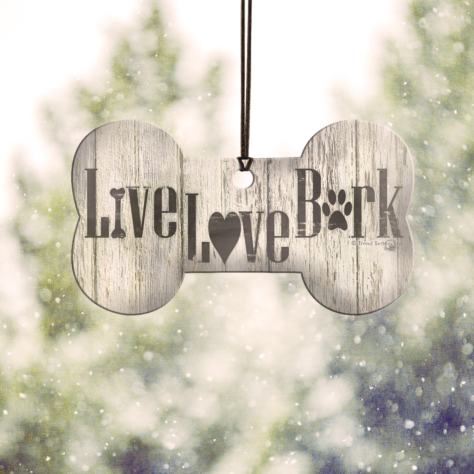 Pet Collection (Live Love Bark) Hanging Acrylic Print ACPBONE300