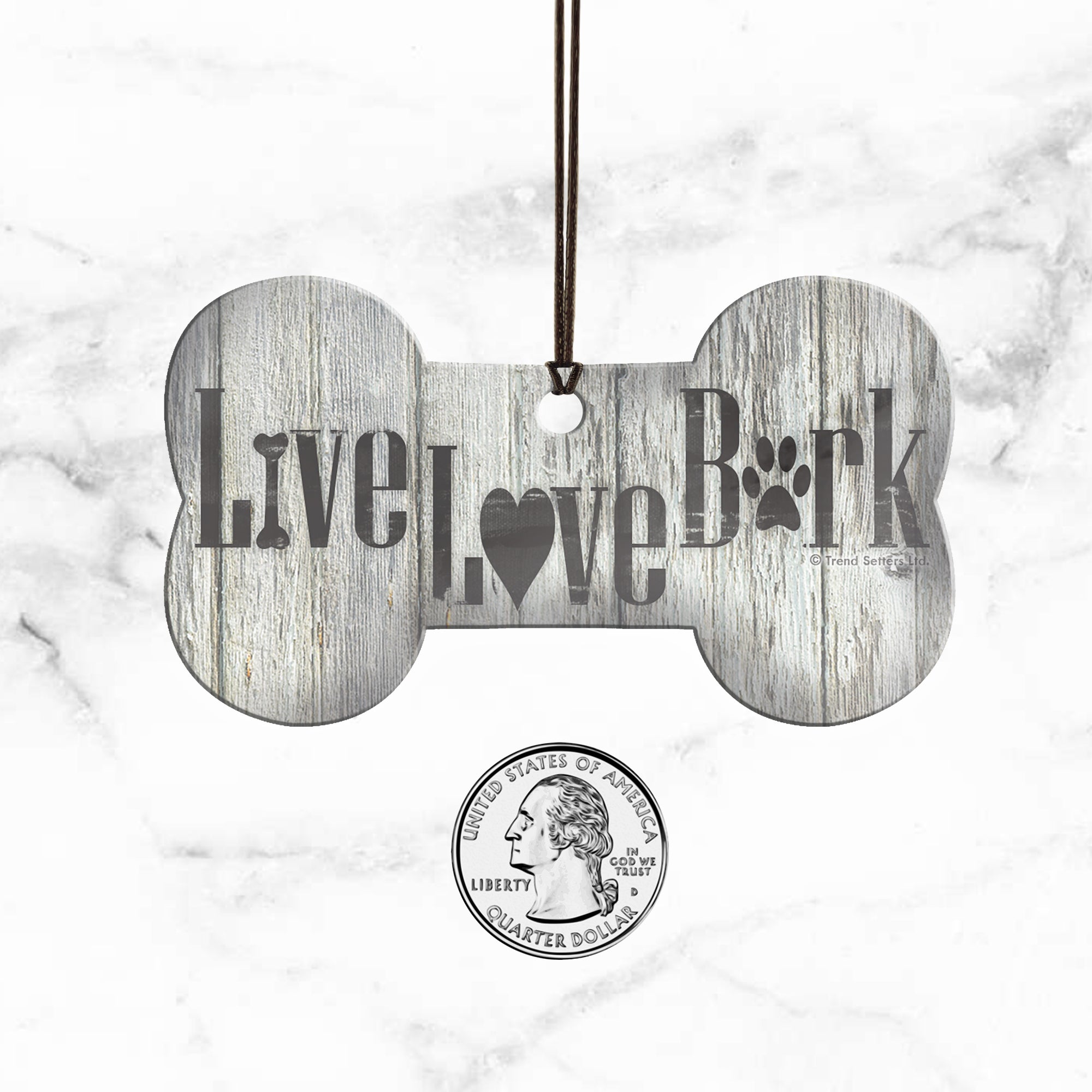 Pet Collection (Live Love Bark) Hanging Acrylic Print ACPBONE300