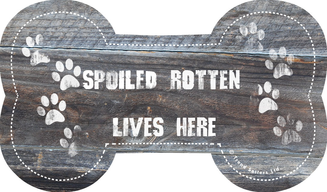 Pet Collection (Spoiled Rotten - Personalized) Hanging Acrylic Print - Add Your Photo! ACPBONE302