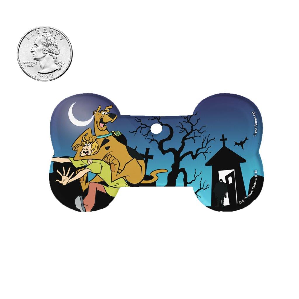 Scooby-Doo (Graveyard Danger) Bone-Shaped Acrylic Print ACPBONE339