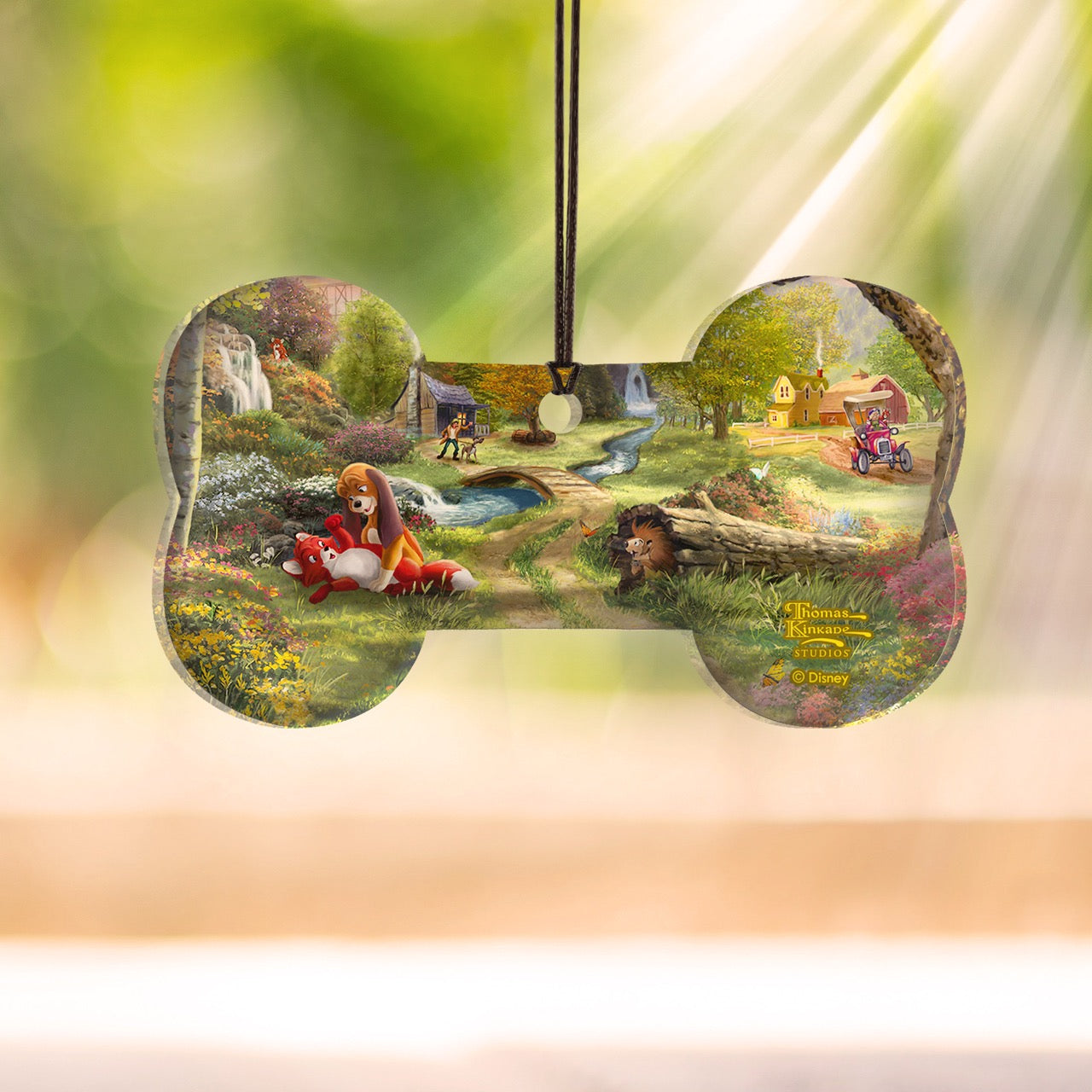 Disney (Fox and the Hound – Forever Friends) Hanging Acrylic Print ACPBONE870