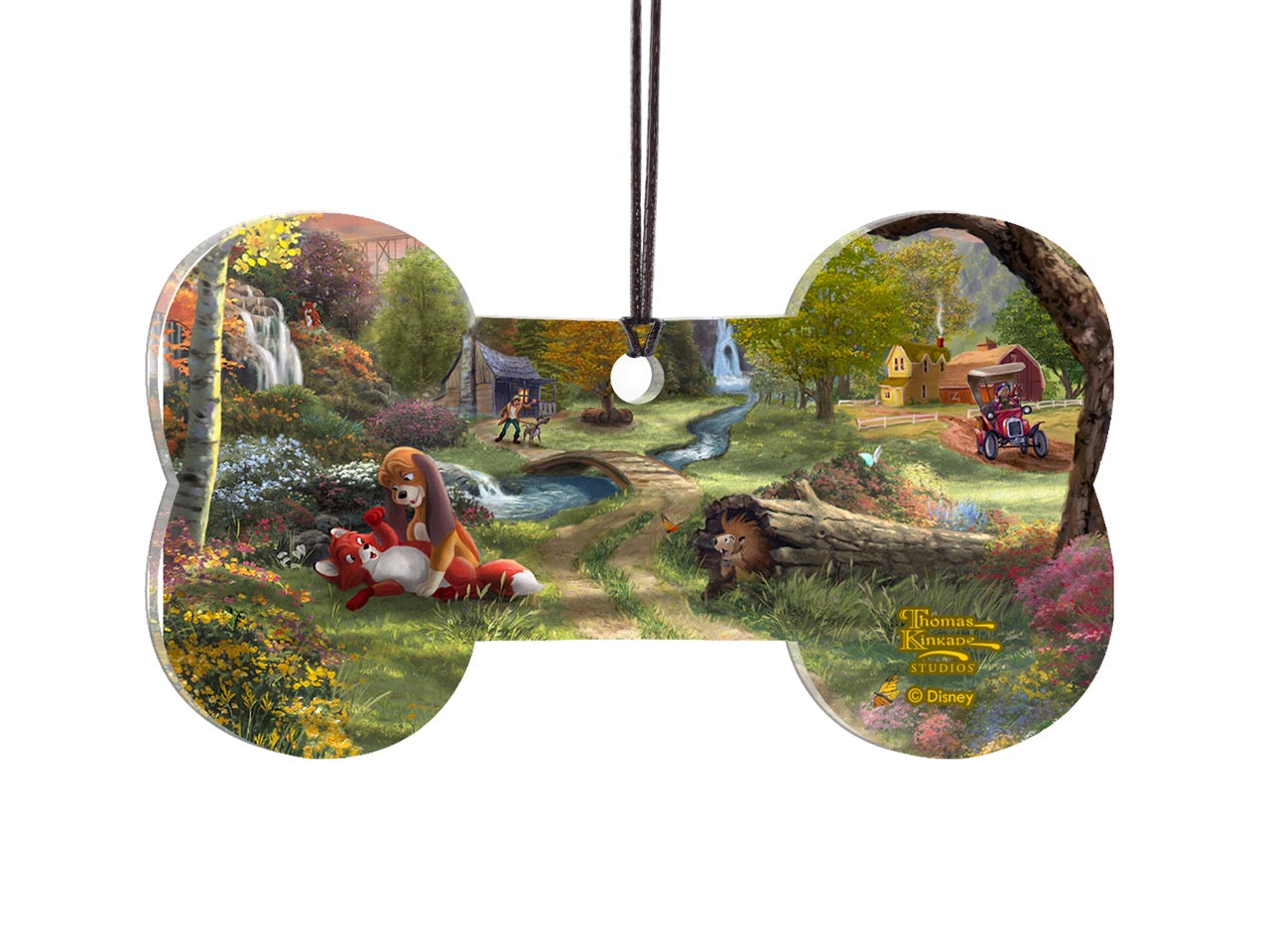 Disney (Fox and the Hound – Forever Friends) Hanging Acrylic Print ACPBONE870