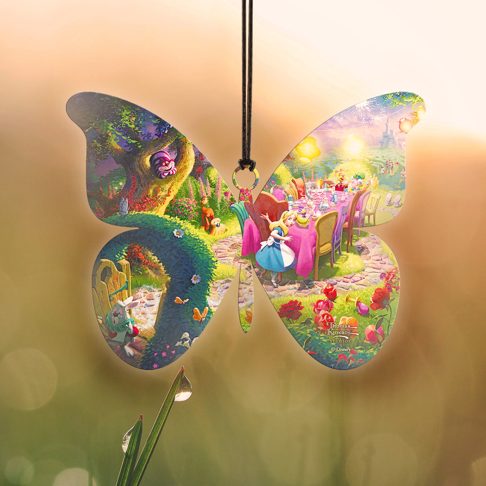 Disney (Mad Hatters Tea Party) Hanging Acrylic Print ACPBUTTERFLY730