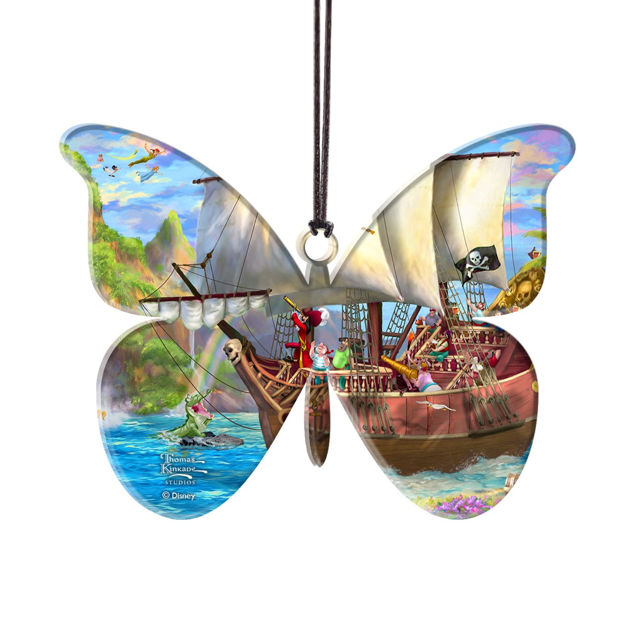 Disney (Captain Hook's Never Land Voyage) Hanging Acrylic Print ACPBUTTERFLY891