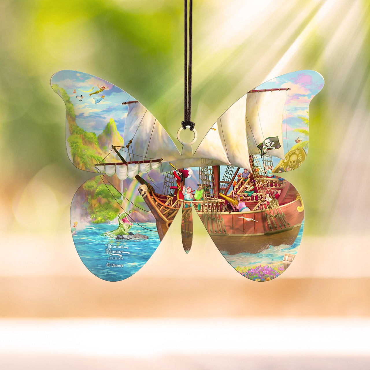 Disney (Captain Hook's Never Land Voyage) Hanging Acrylic Print ACPBUTTERFLY891
