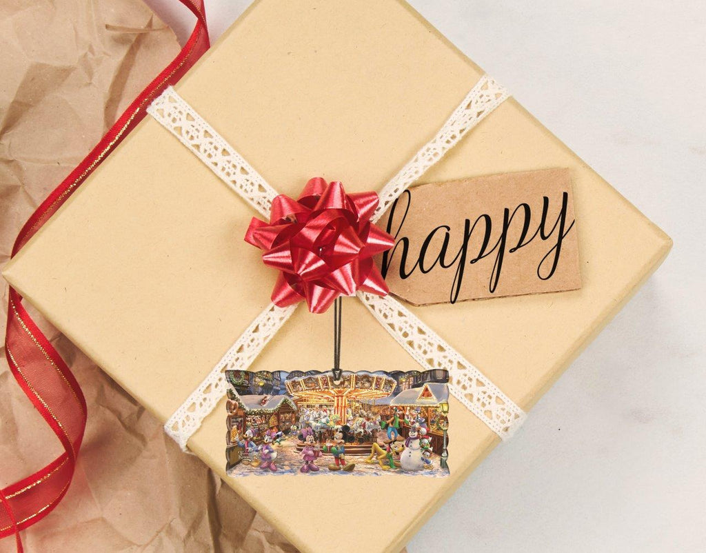 Disney (Mickey and Minnie Christmas Market) Hanging Acrylic Print ACPCERT894