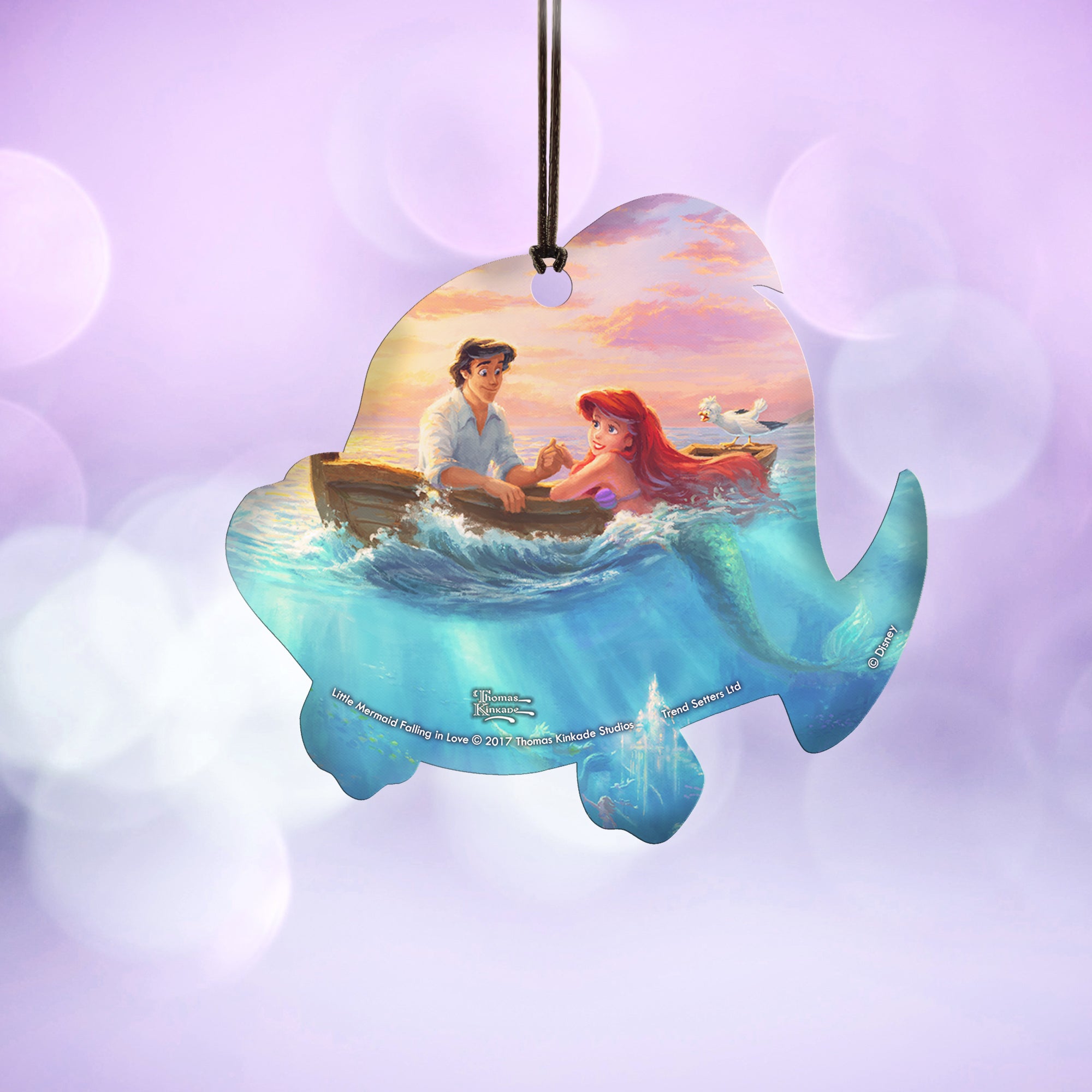 Disney (The Little Mermaid - Falling in Love) Hanging Acrylic Print ACPFISH312