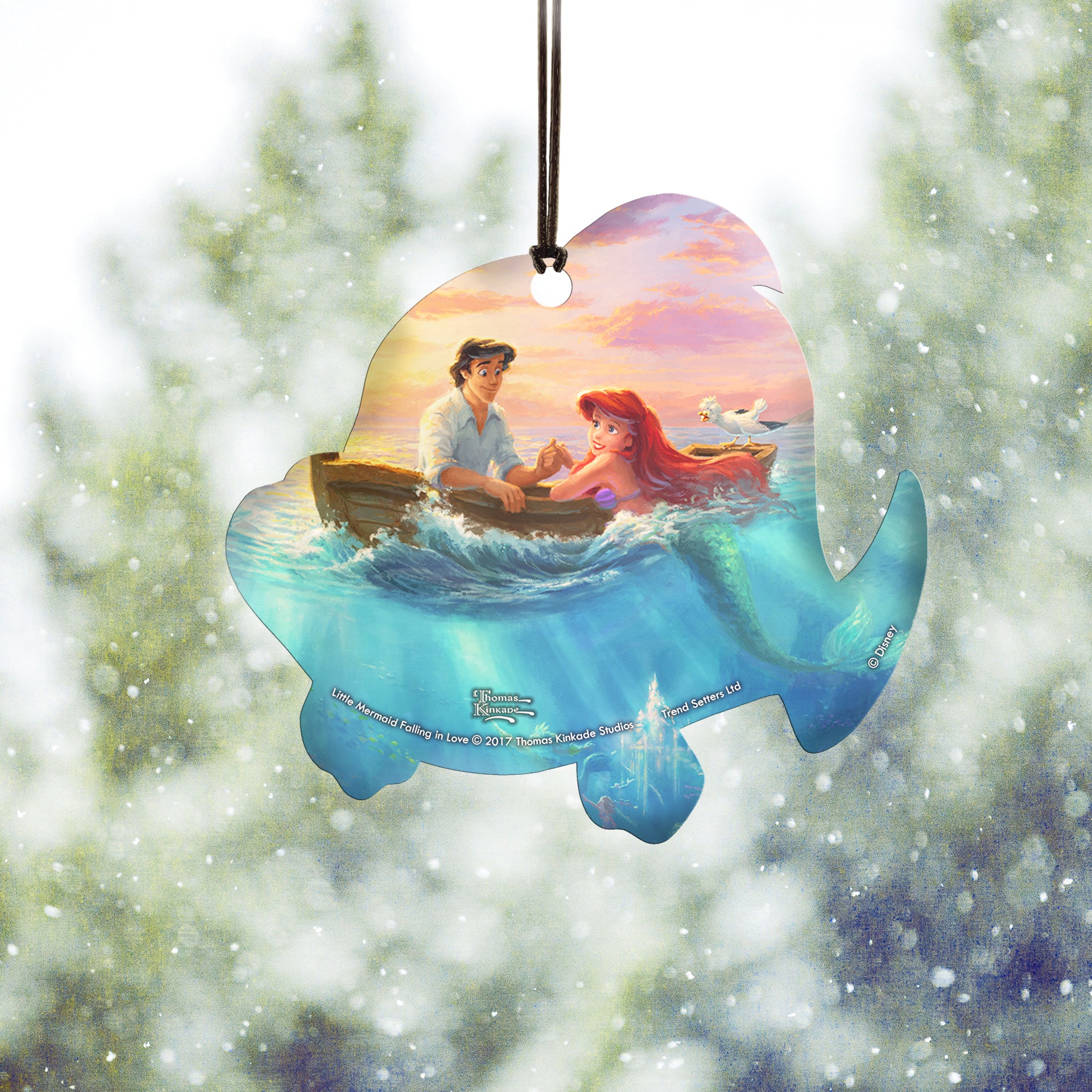 Disney (The Little Mermaid - Falling in Love) Hanging Acrylic Print ACPFISH312