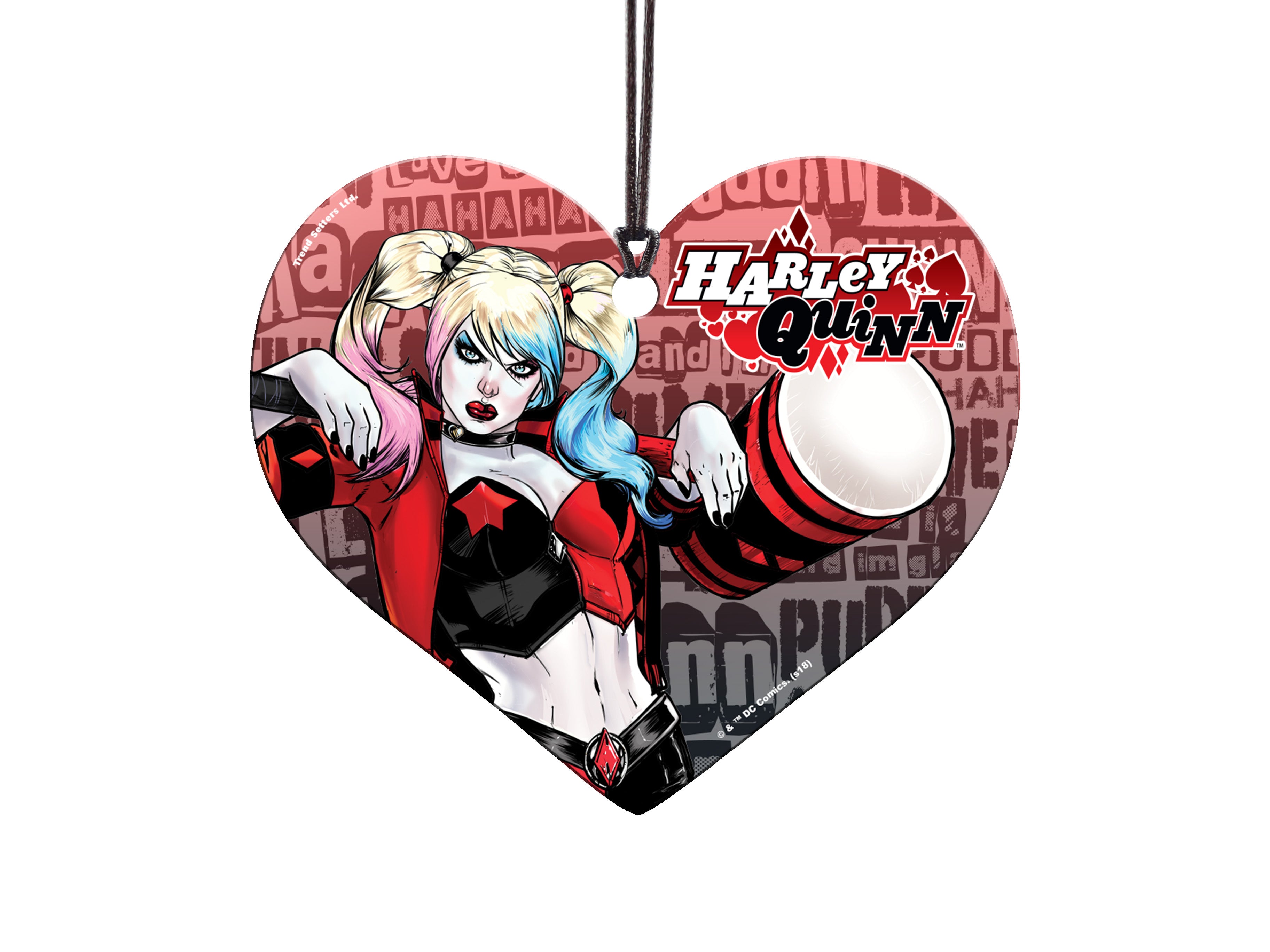DC Comics (Harley Quinn) Hanging Acrylic Print ACPHEART343