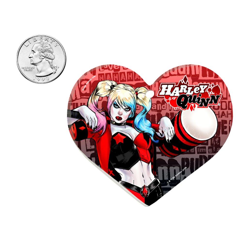 DC Comics (Harley Quinn) Heart-Shaped Acrylic Print ACPHEART343