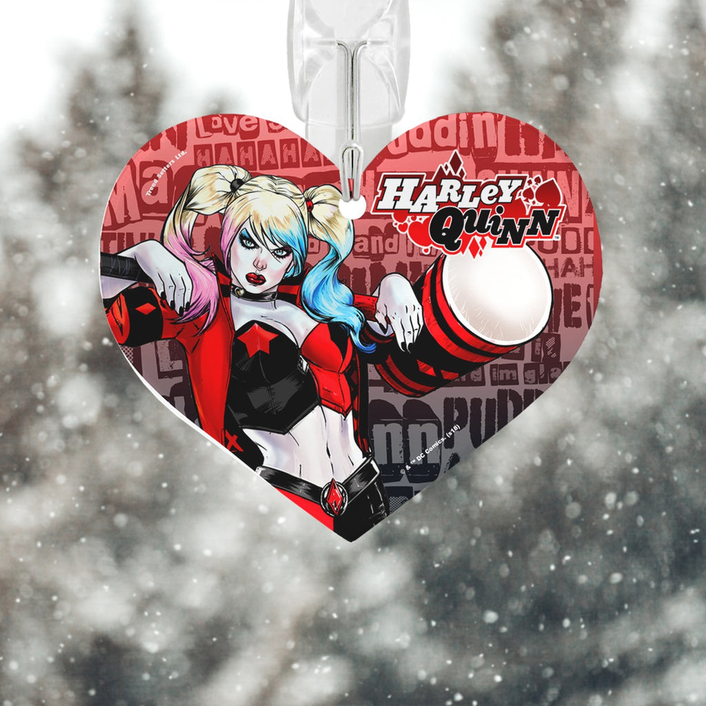 DC Comics (Harley Quinn) Heart-Shaped Acrylic Print ACPHEART343