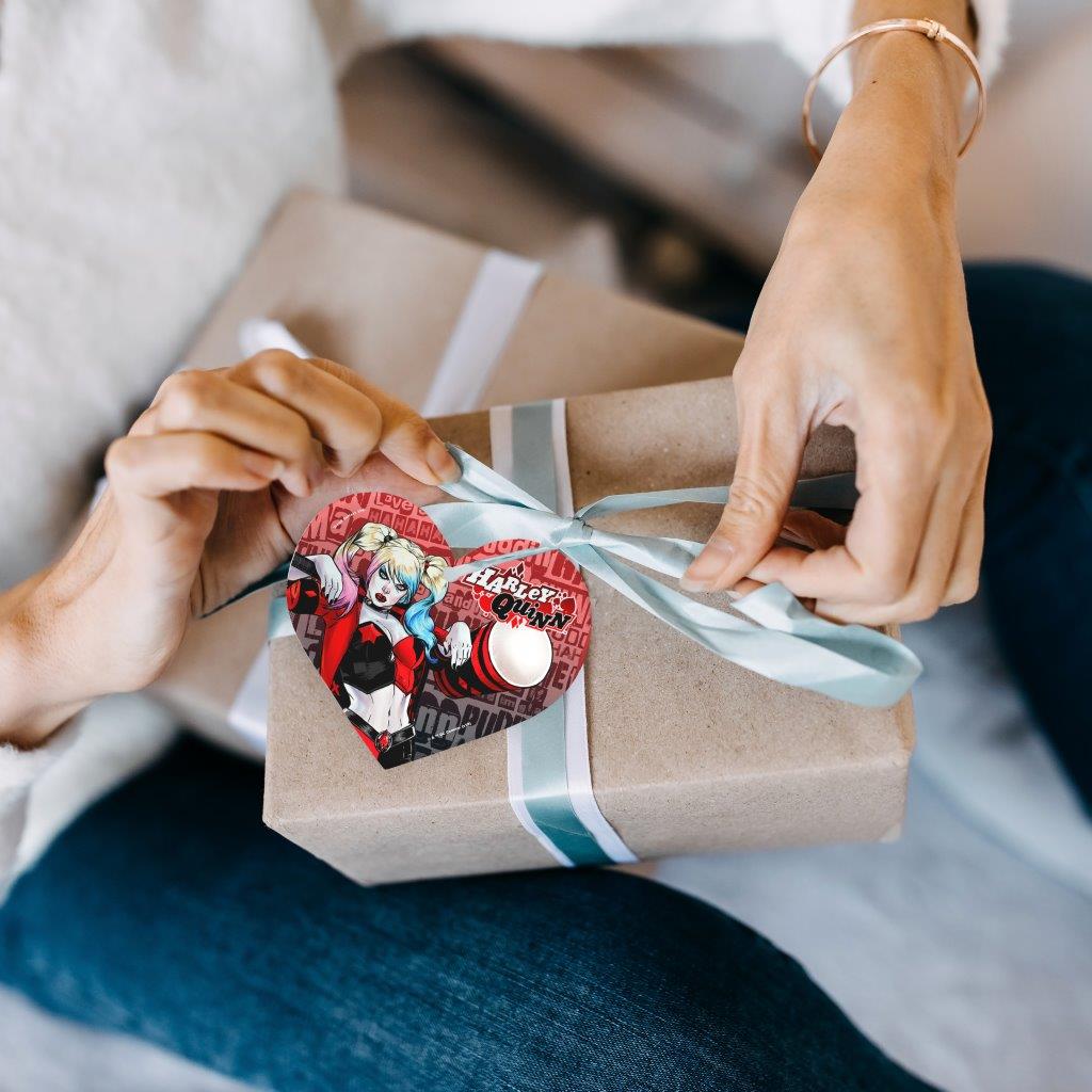 DC Comics (Harley Quinn) Heart-Shaped Acrylic Print ACPHEART343