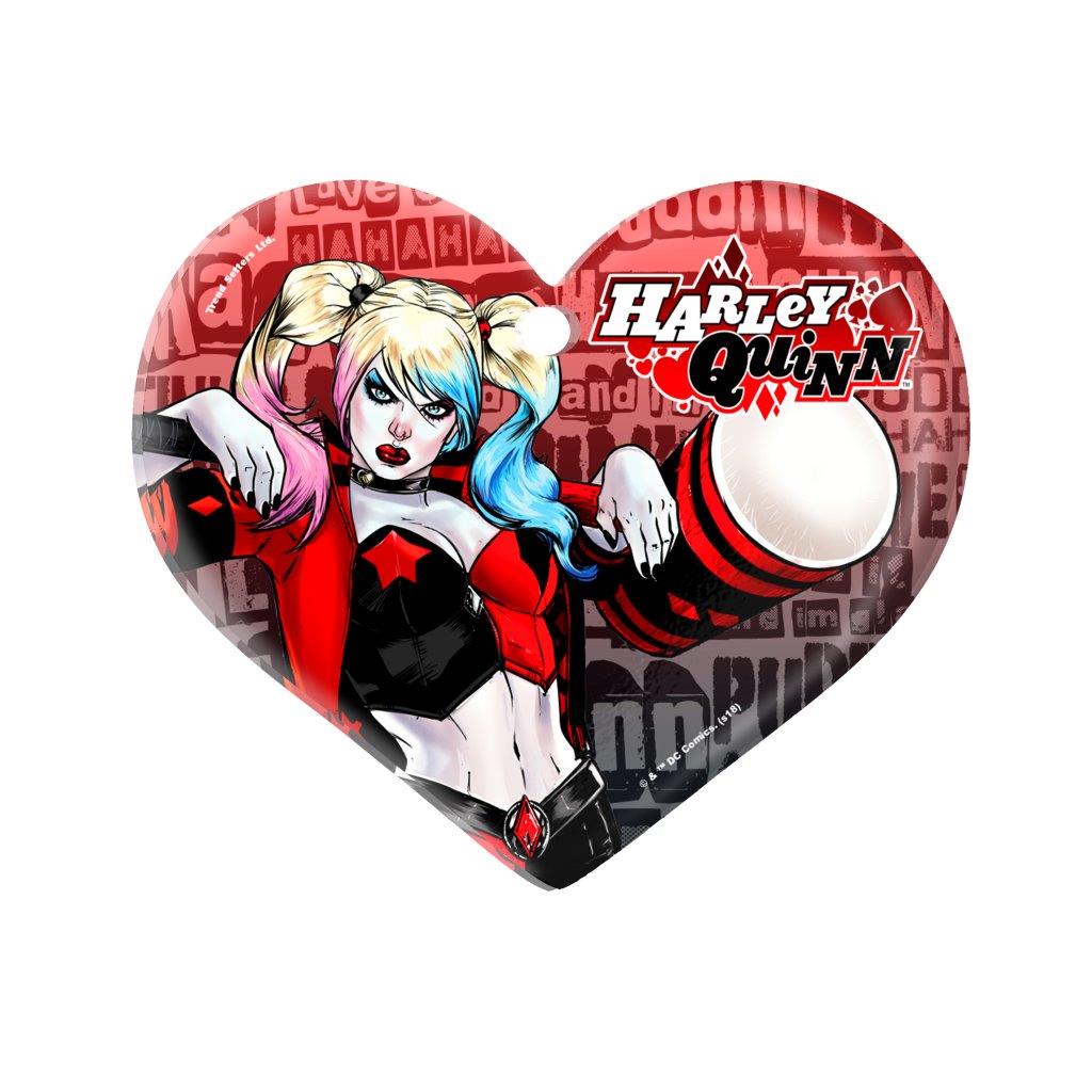 DC Comics (Harley Quinn) Heart-Shaped Acrylic Print ACPHEART343