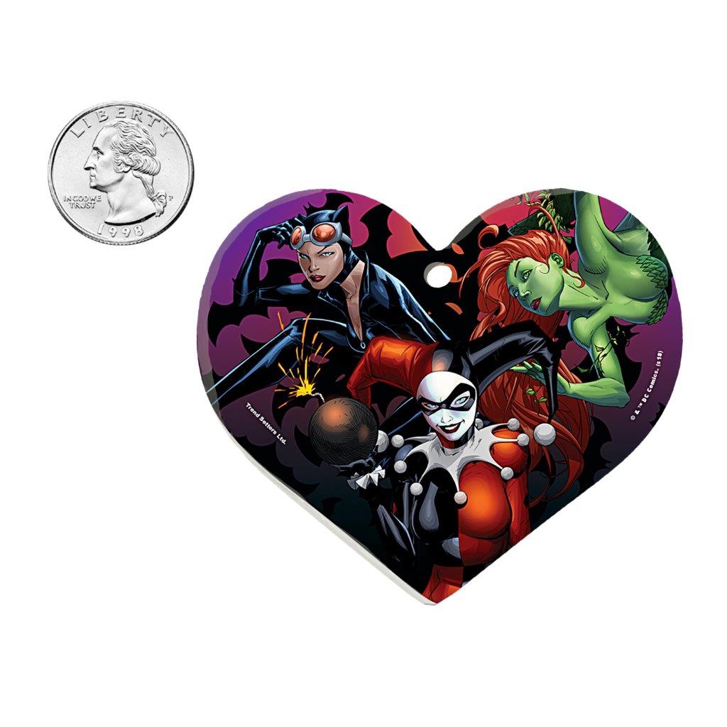 DC Comics (Ladies of Gotham) Heart-Shaped Acrylic Print ACPHEART344