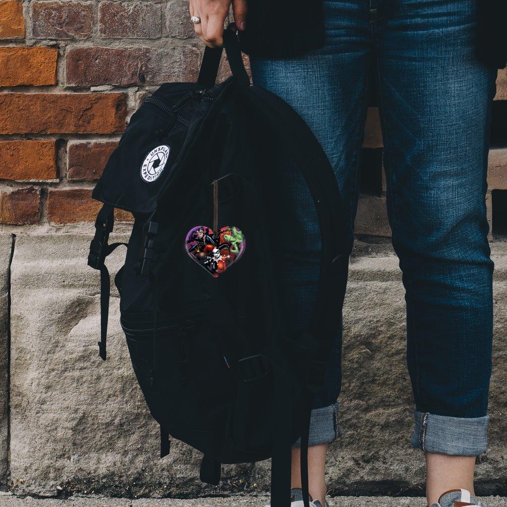 DC Comics (Ladies of Gotham) Heart-Shaped Acrylic Print ACPHEART344