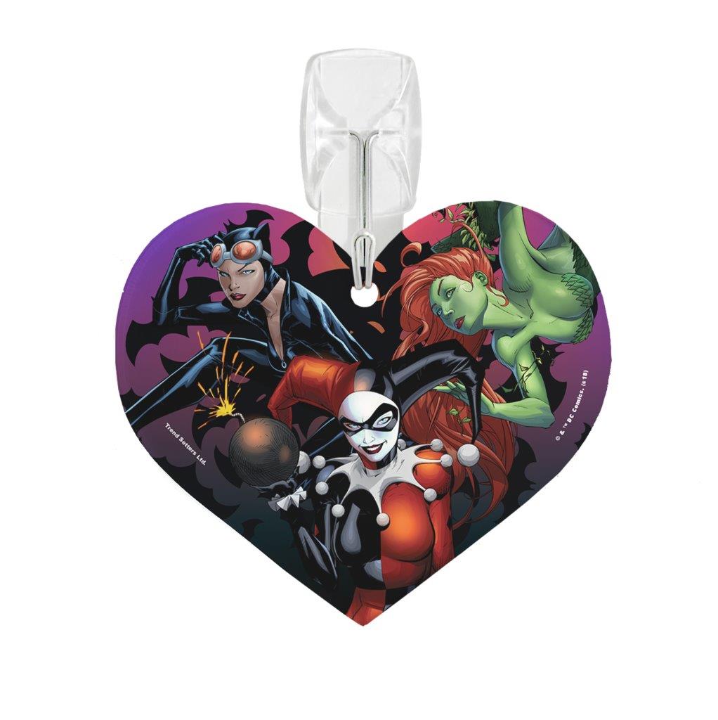 DC Comics (Ladies of Gotham) Heart-Shaped Acrylic Print ACPHEART344